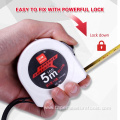 3m 5m white black steel tape measure